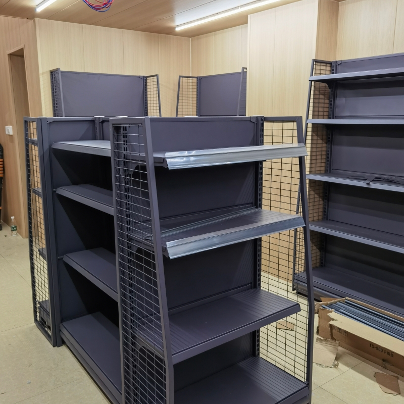 Полки для розничных магазинов — Стиль задней панели