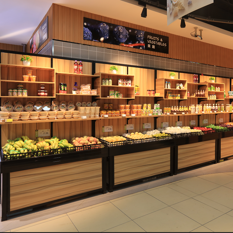 Fruit and Vegetable Display Rack