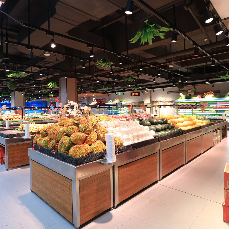 Fruit and Vegetable Display Rack