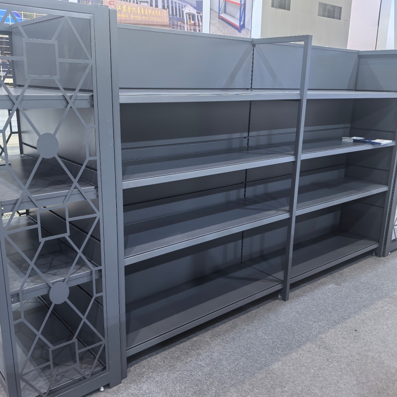 Supermarket shelves