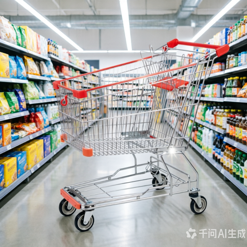 Supermarket shopping carts, trolleys, manufacturer