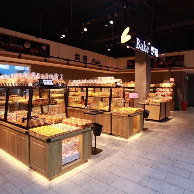 Bakery display rack