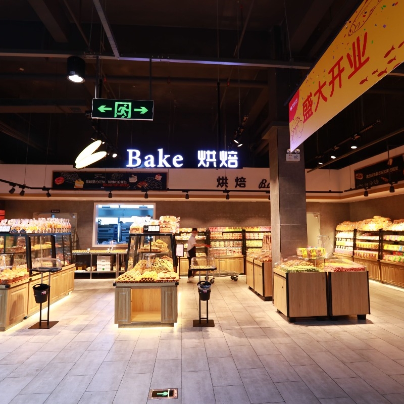 Bakery display rack