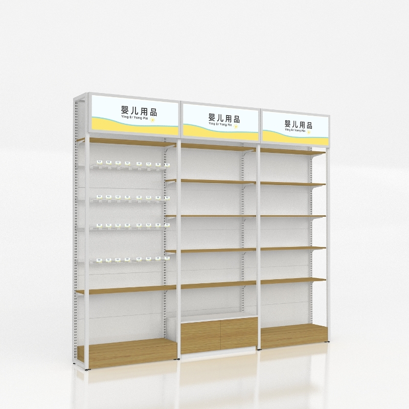 Wall-mounted shelving—making full use of space