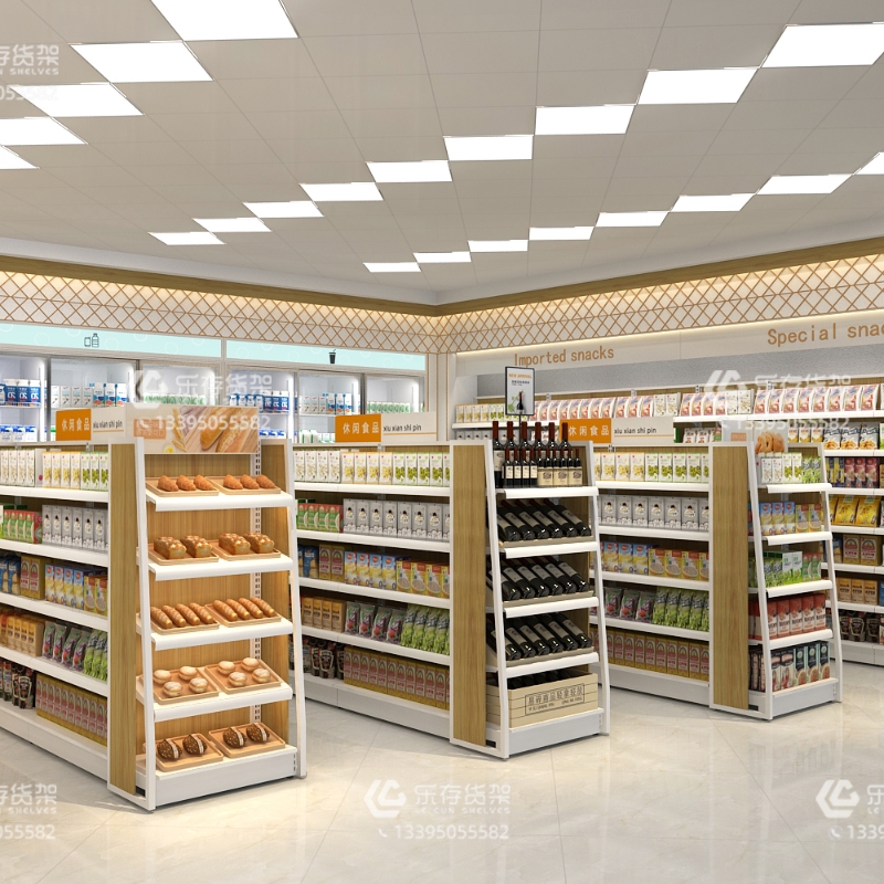Display Shelving Solutions for Retail Stores and Supermarkets