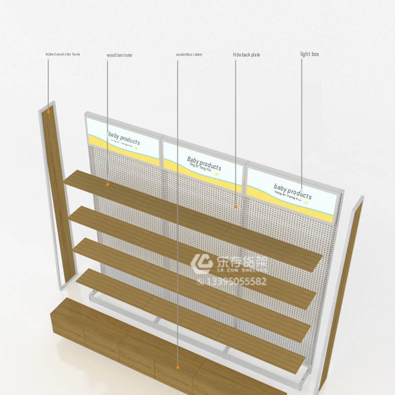 Wall-Mounted Shelving