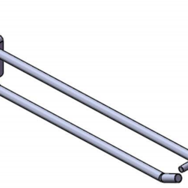 Double-wire hook (double-rod hook)
