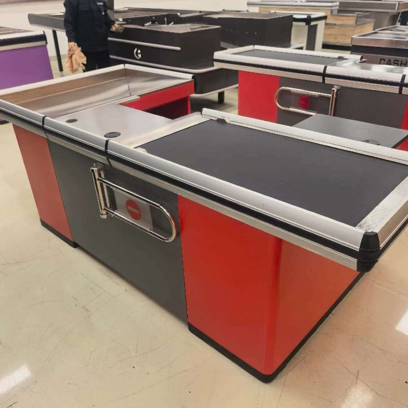 Grocery store cashwrap counters